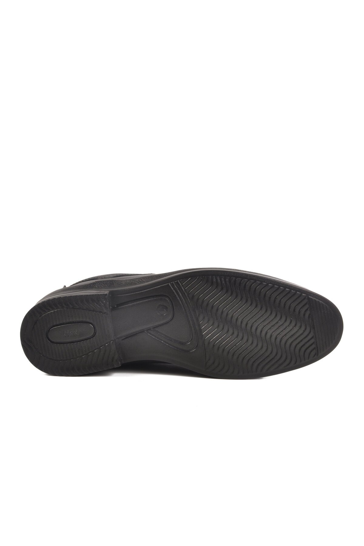 Siyah Hakiki Deri Erkek Günlük Ayakkabı 533 M