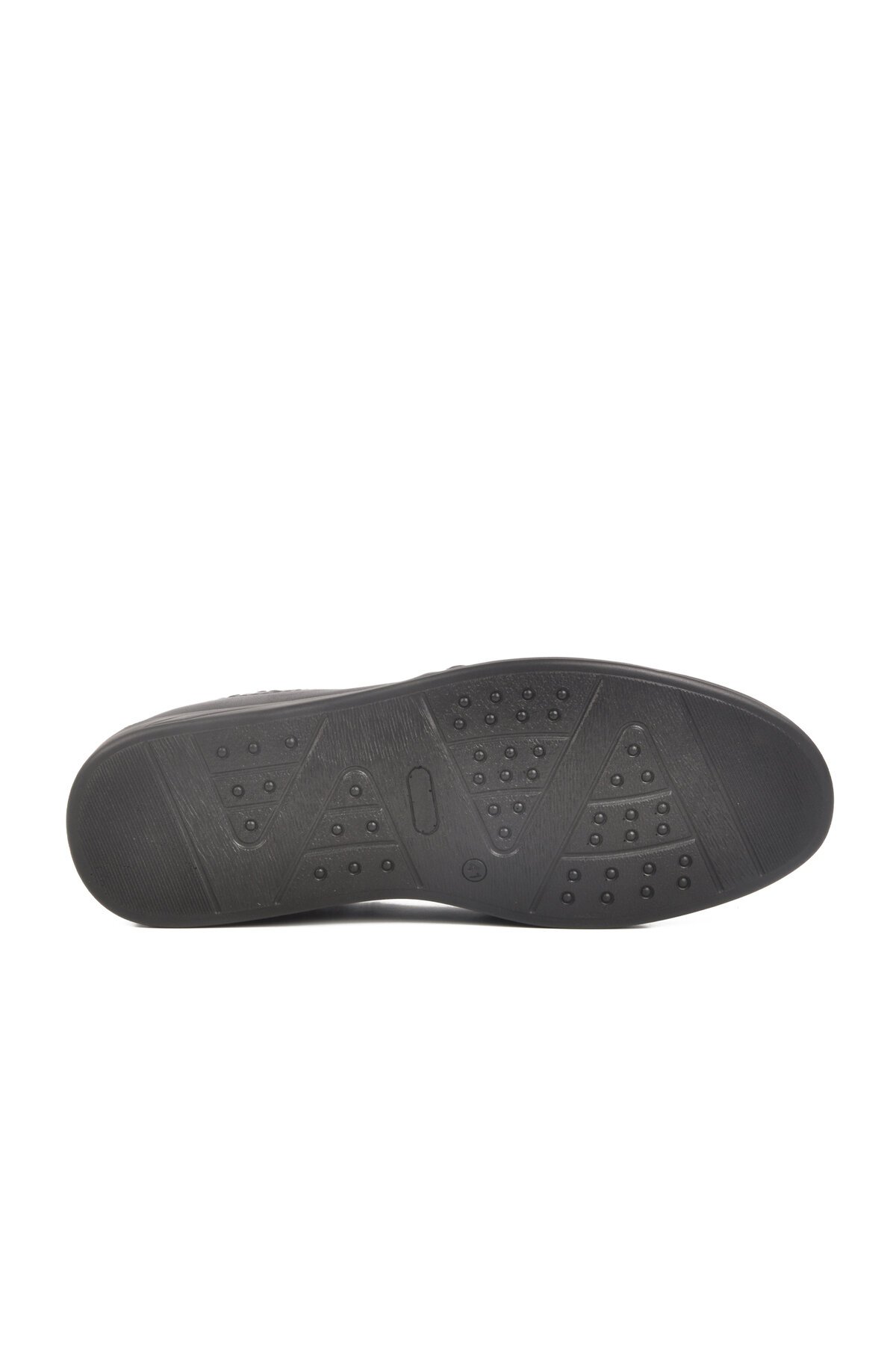 Siyah Hakiki Deri Erkek Günlük Ayakkabı Kacper 2Y1052-175 M