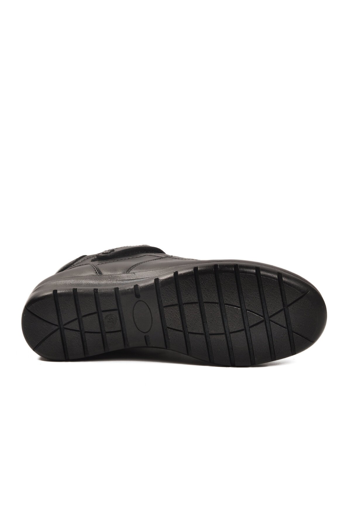 Siyah Hakiki Deri Bilek Boy Kadın Bot PLV1540 Z