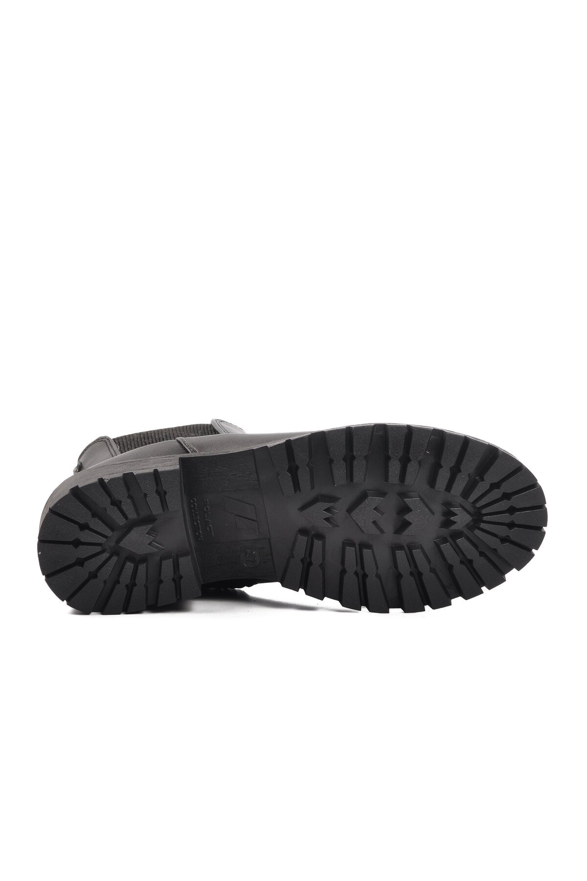 Siyah Fermuarlı Kadın Bot 23009 Z