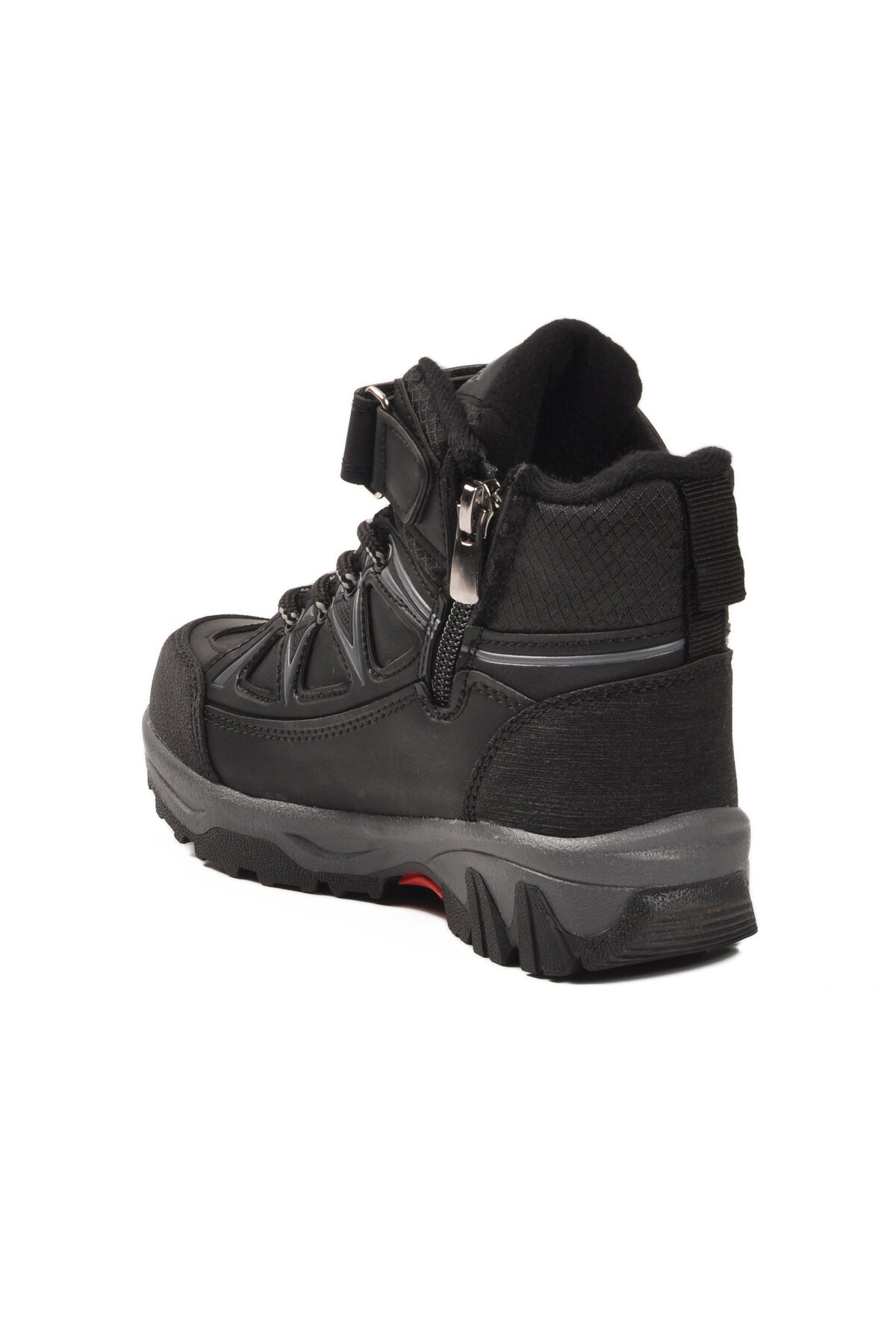 Siyah Fermuarlı Çocuk Outdoor Bot 2301 P