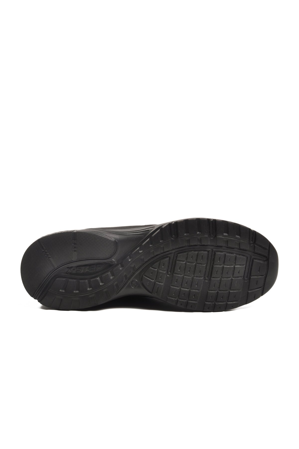 Siyah Hafif Esnek Erkek Spor Ayakkabı Xstep 020-Cilt Büyük Numara M