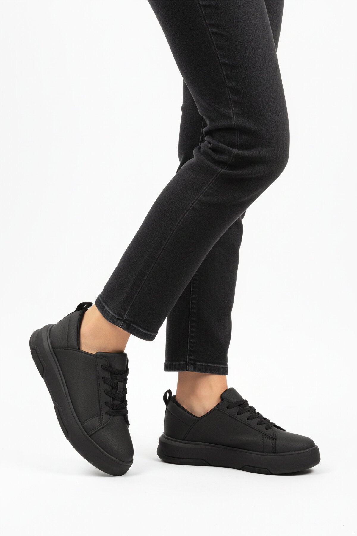 Siyah Kadın Spor Ayakkabı OZ-03 Z