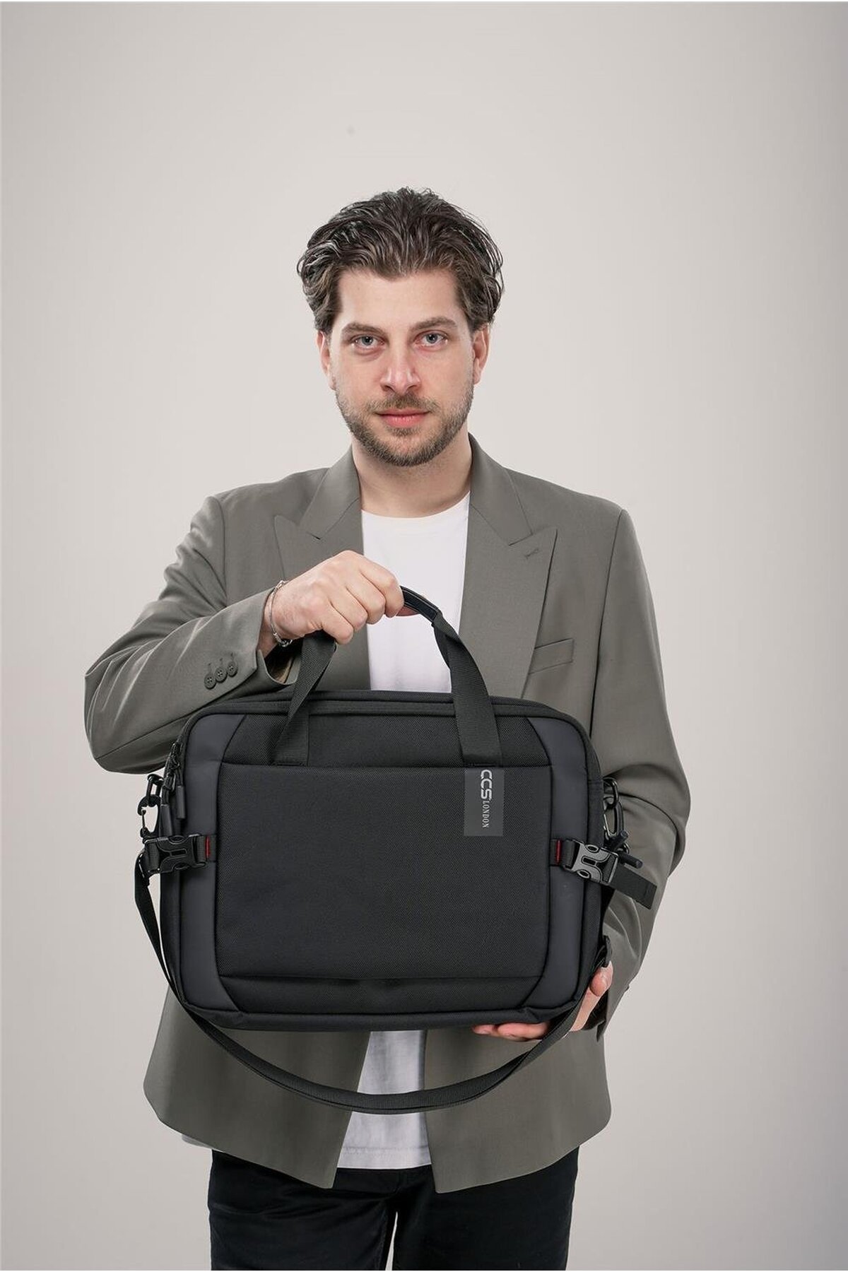 Siyah Unisex Evrak Çantası Ccs London 71460