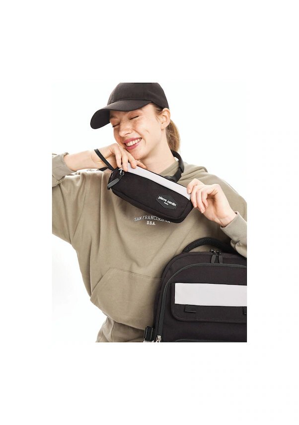 Siyah  Unisex Okul Çantası 07PCT185-S