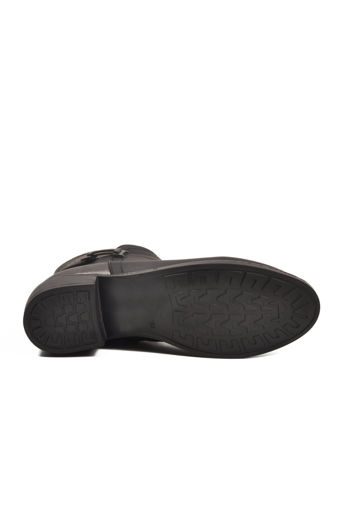 Siyah Zümrüt Nubuk Fermuarlı Kadın Bot 547820 Z