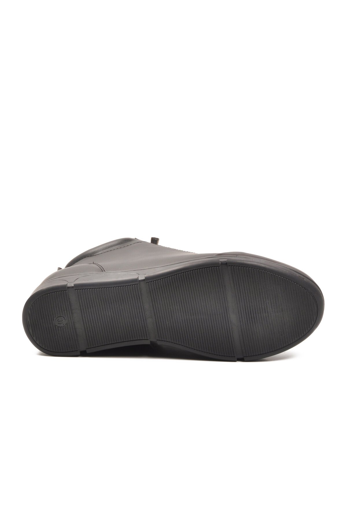 Siyah Zümrüt Kilit Bağcıklı Kadın Bot 293113 Z