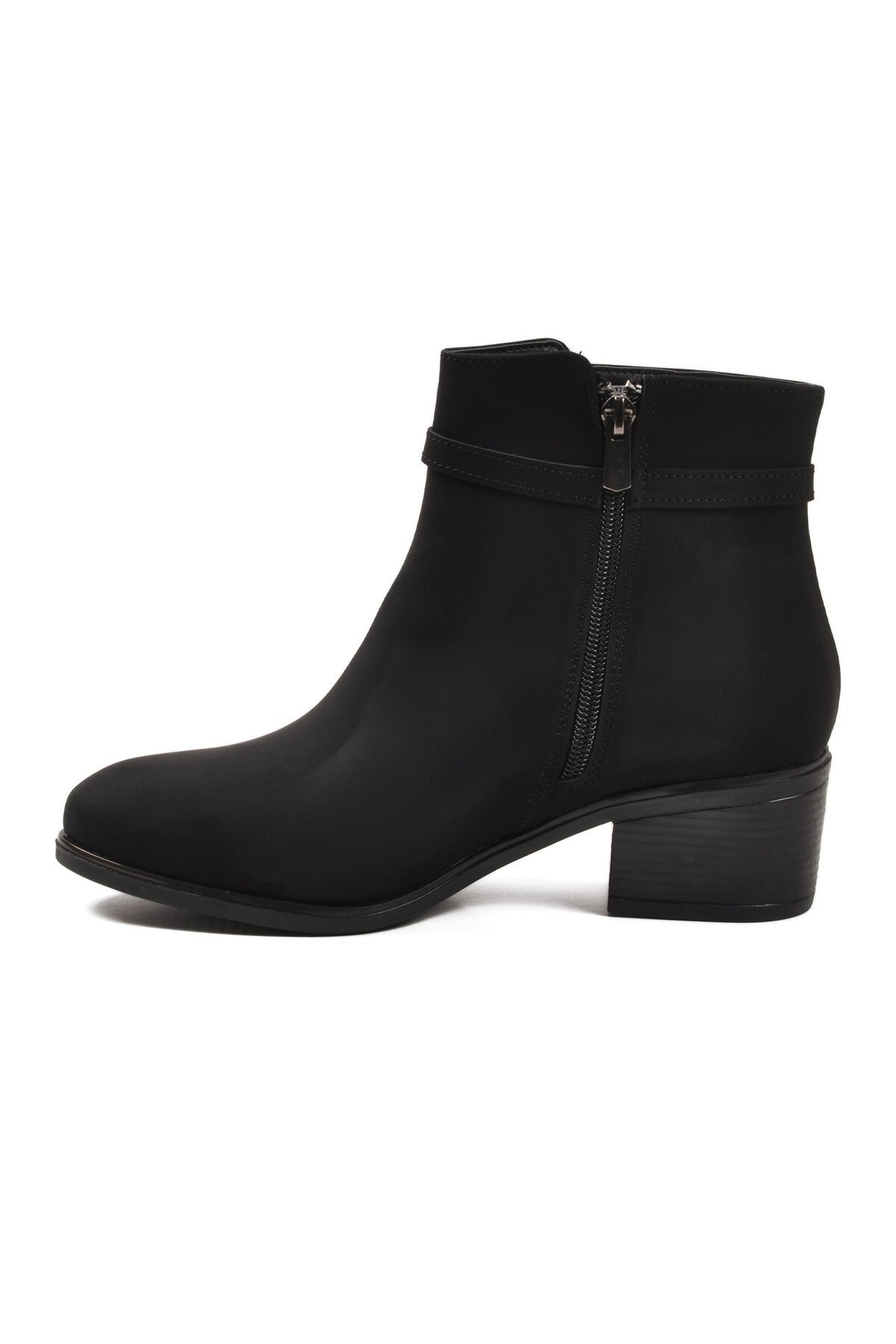 Siyah Zümrüt Hafif Polarlı Kadın Bot 325131 Z