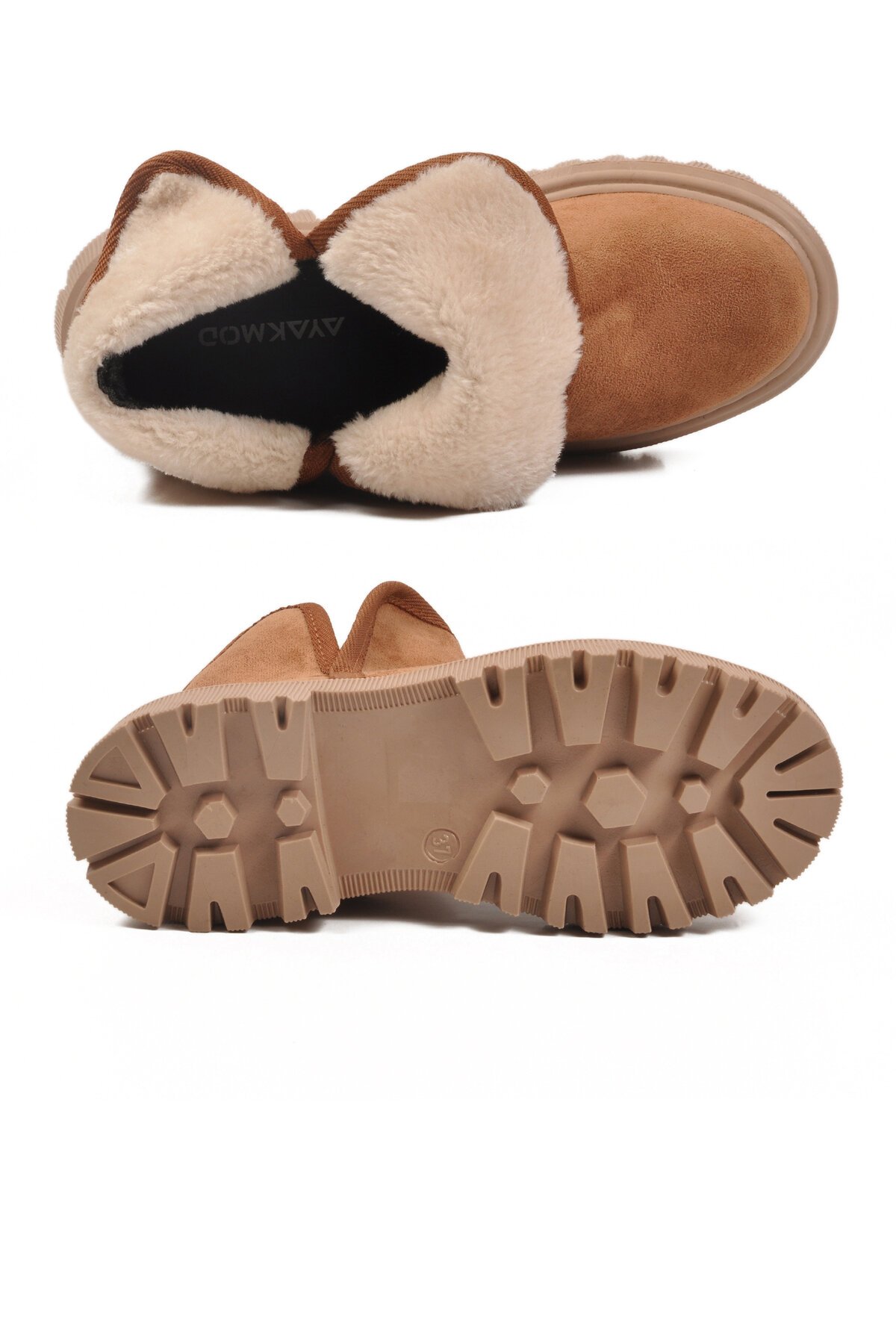 Taba Süet Hafif Kadın Bot 548038 Z