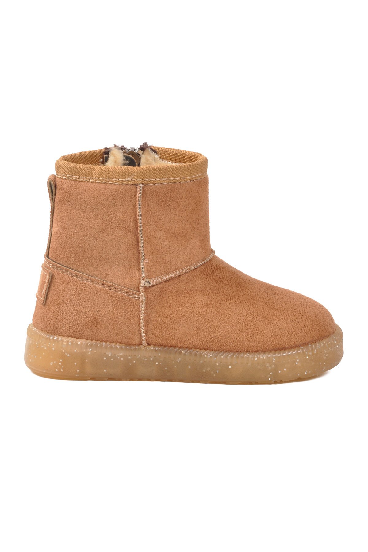 Taba Tekstil İçi Kürklü Fermuarlı Çocuk Bot 1212 P
