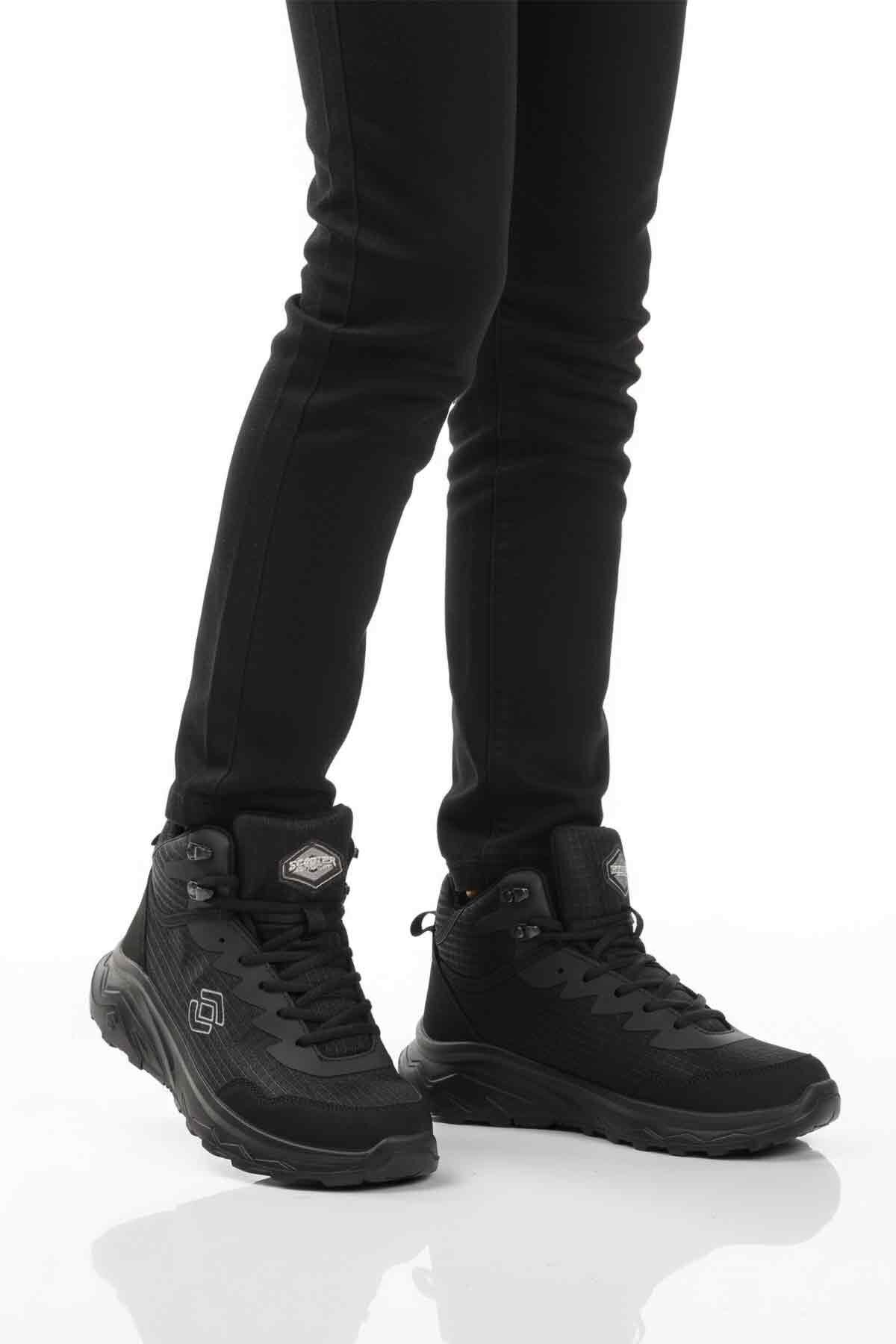 Siyah Su Geçirmez Unisex Outdoor Bot G2018 G