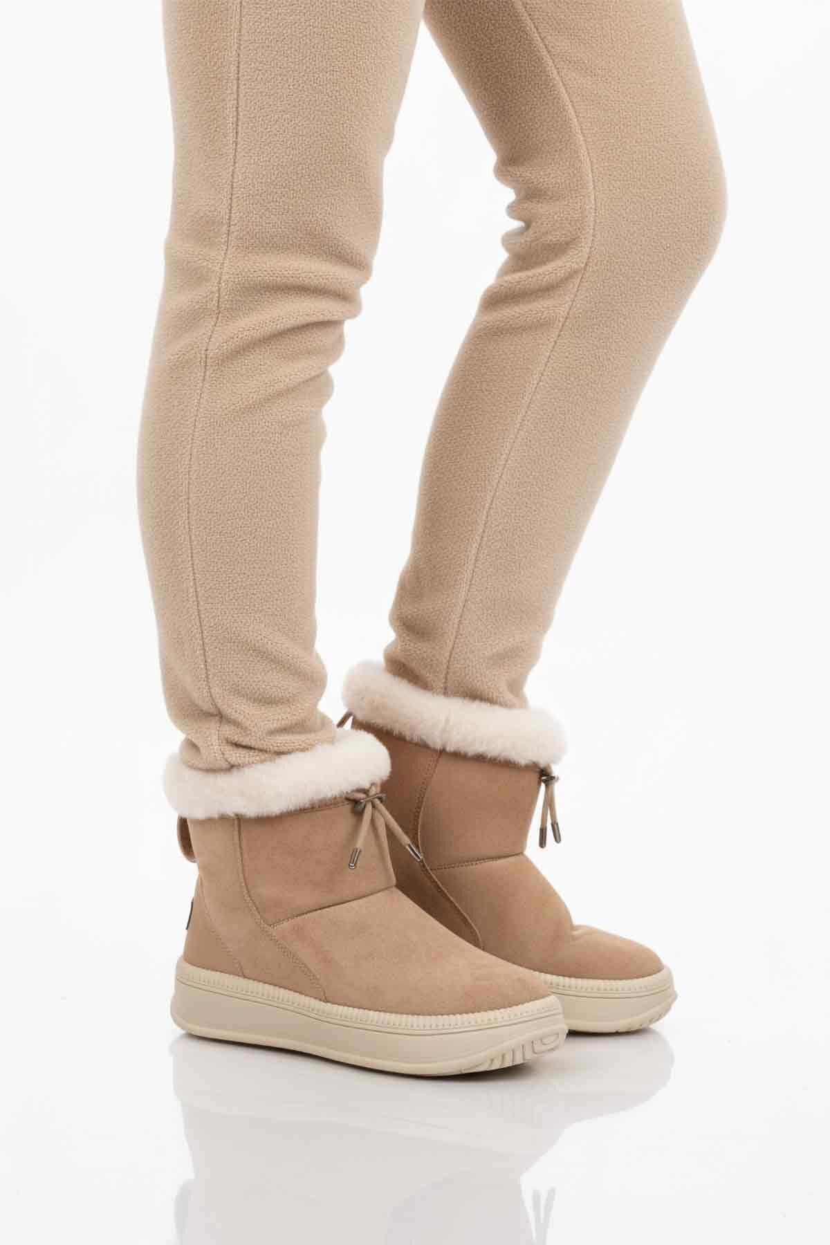 Vizon İçi Kürklü Kadın Bot 25003 Z