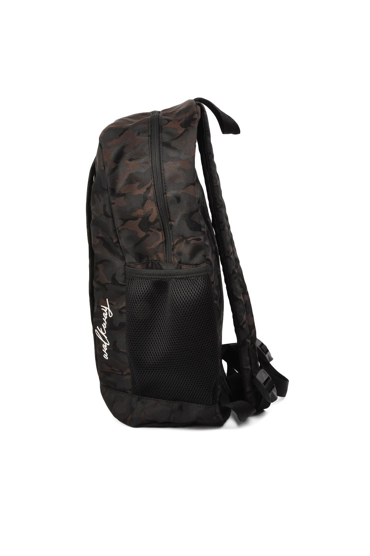 Walkway Kahve Kamuflaj Unisex Sırt Çantası