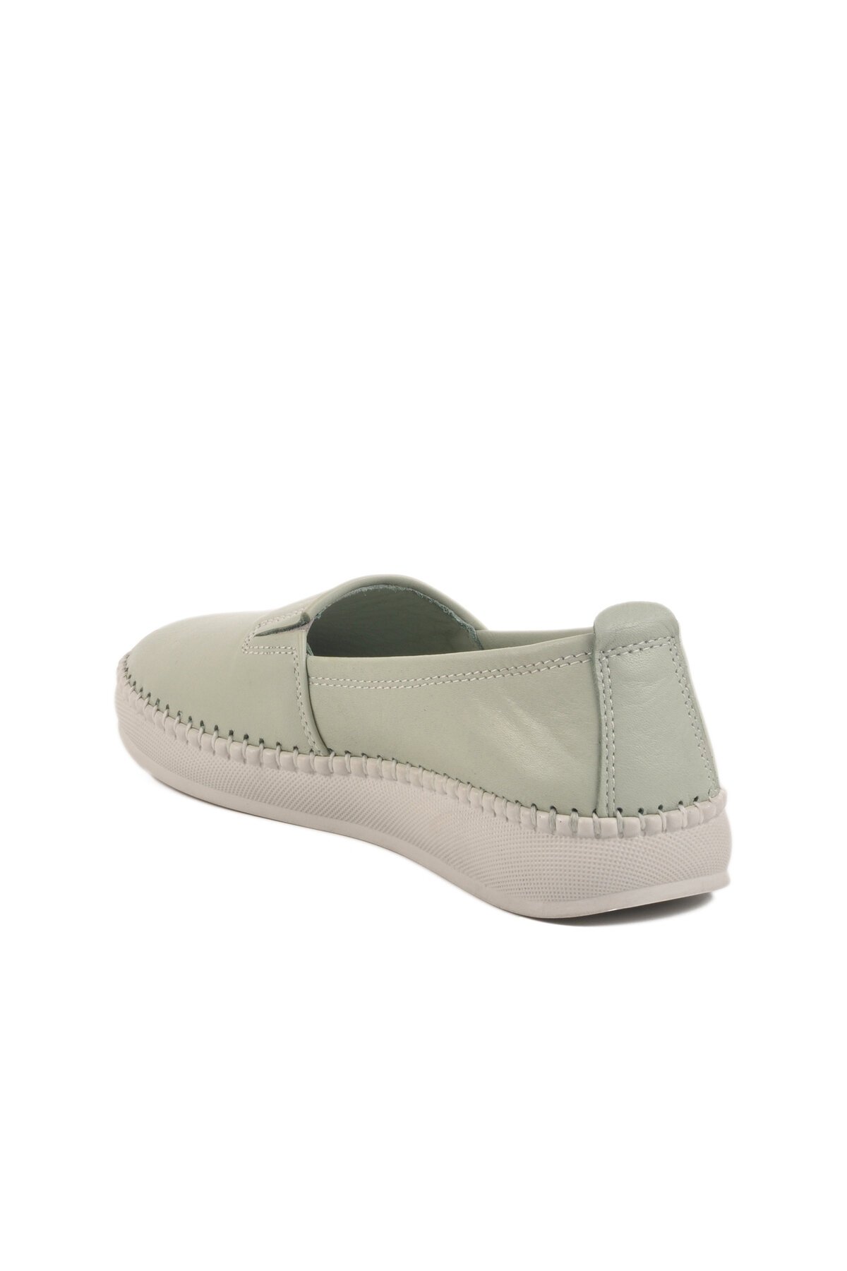Yeşil Hakiki Deri Kadın Günlük Ayakkabı 211 Z