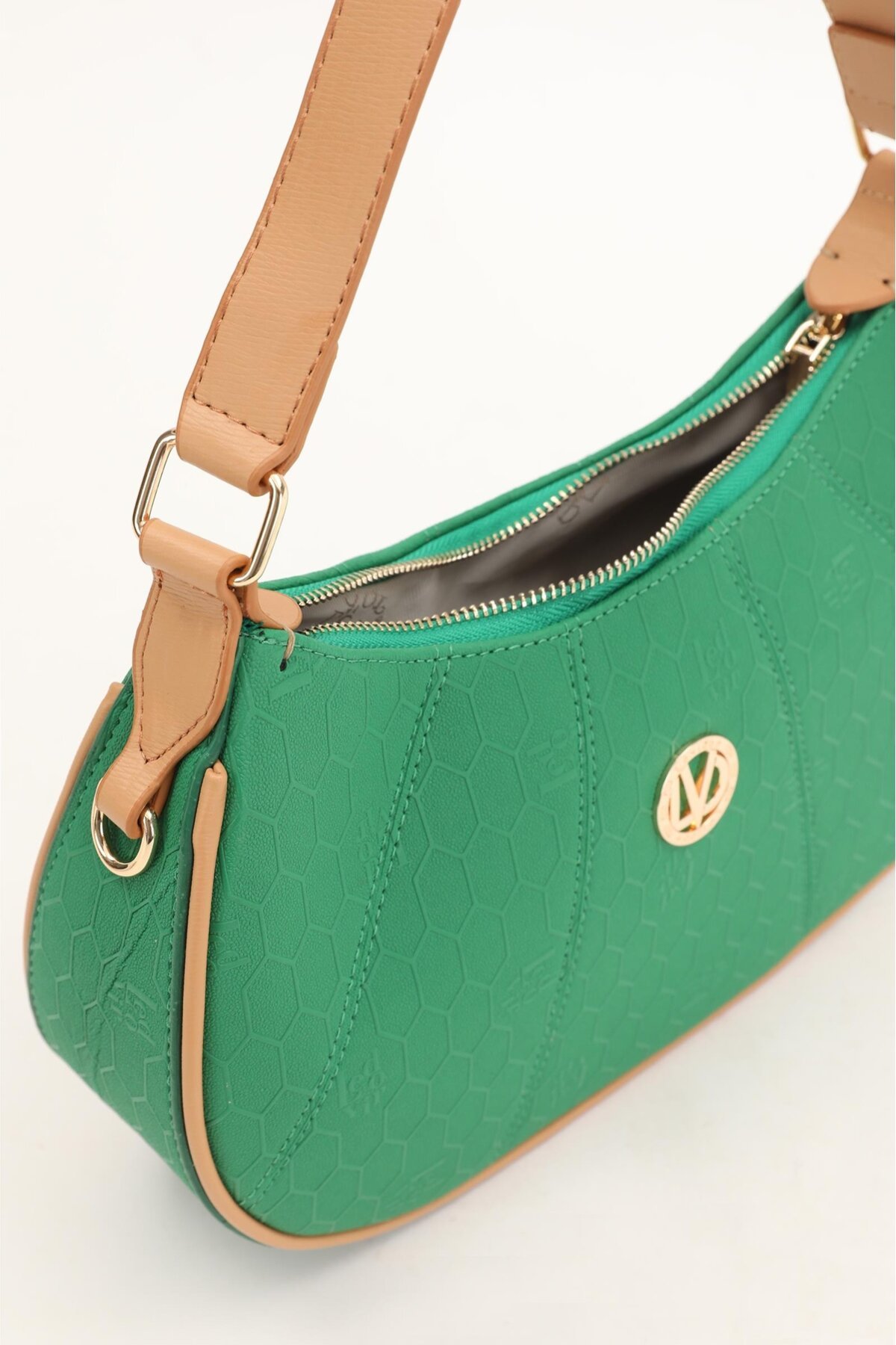 Yeşil Kadın El Ve Omuz Çantası 930199