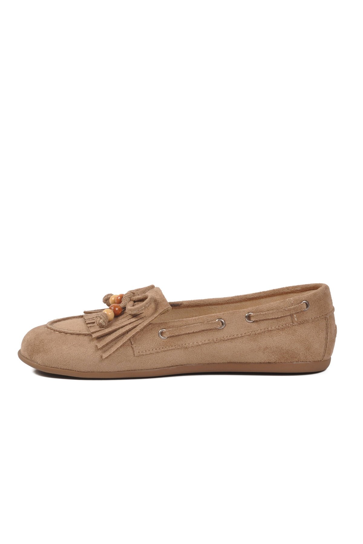 Bej Süet Kadın Babet 572488 Z