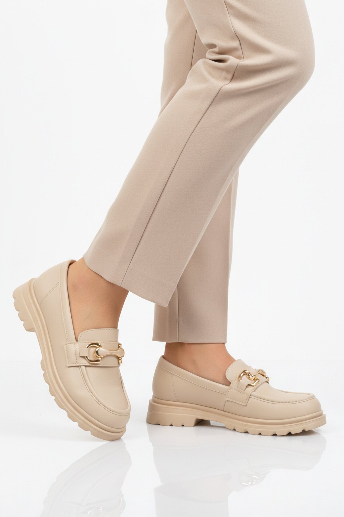 Bej Kadın Günlük Ayakkabı 1003 Z