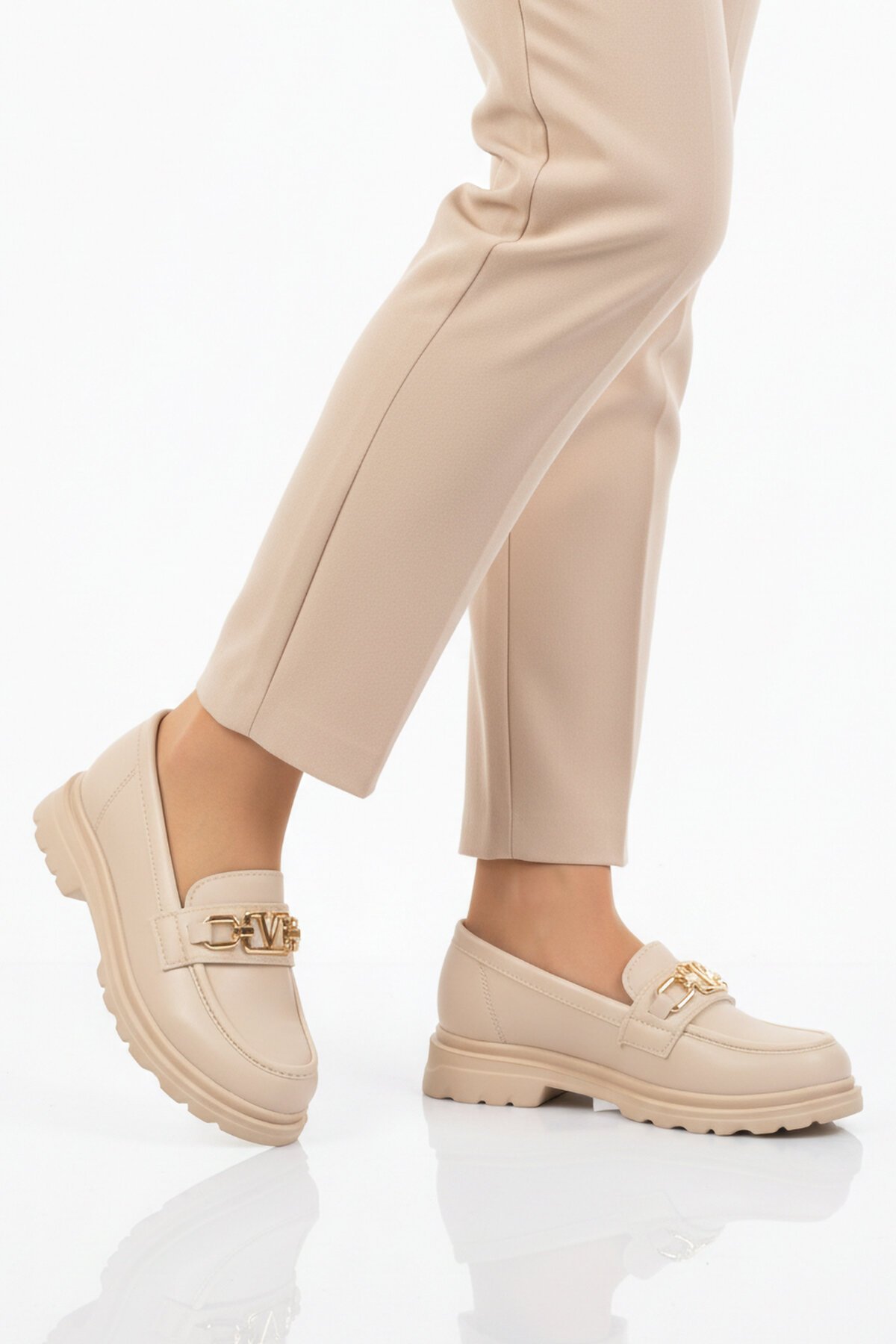 Bej Kadın Günlük Ayakkabı 1005 Z