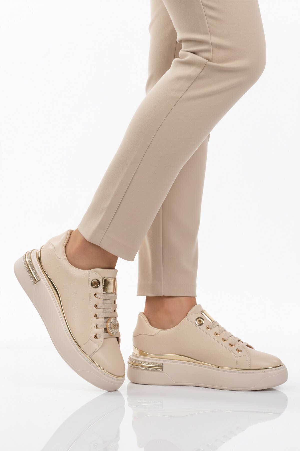 Bej Kadın Spor Ayakkabı 431156 Z