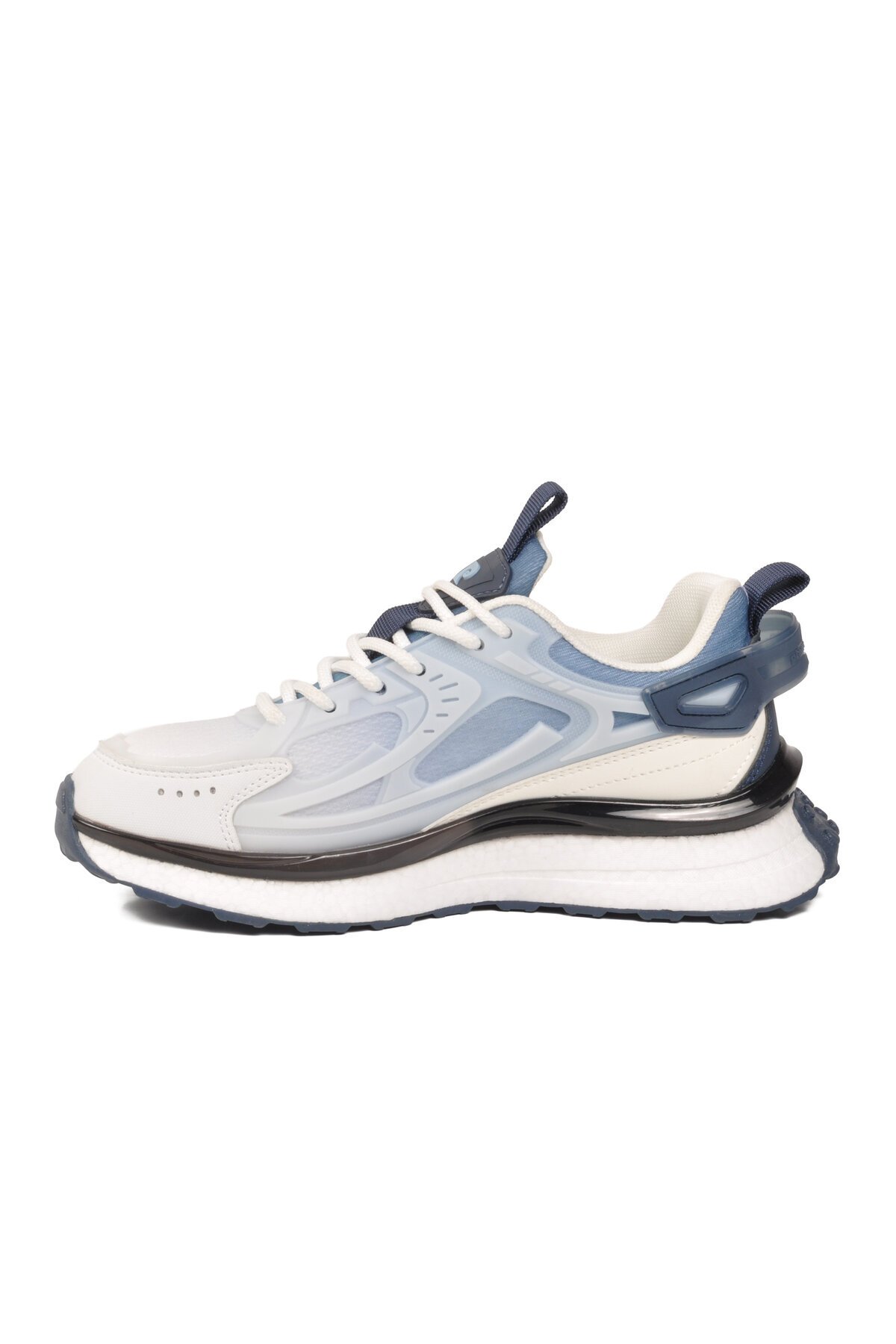 Beyaz-Mavi Memory Foarm Unisex Spor Ayakkabı PCI-10106 Z