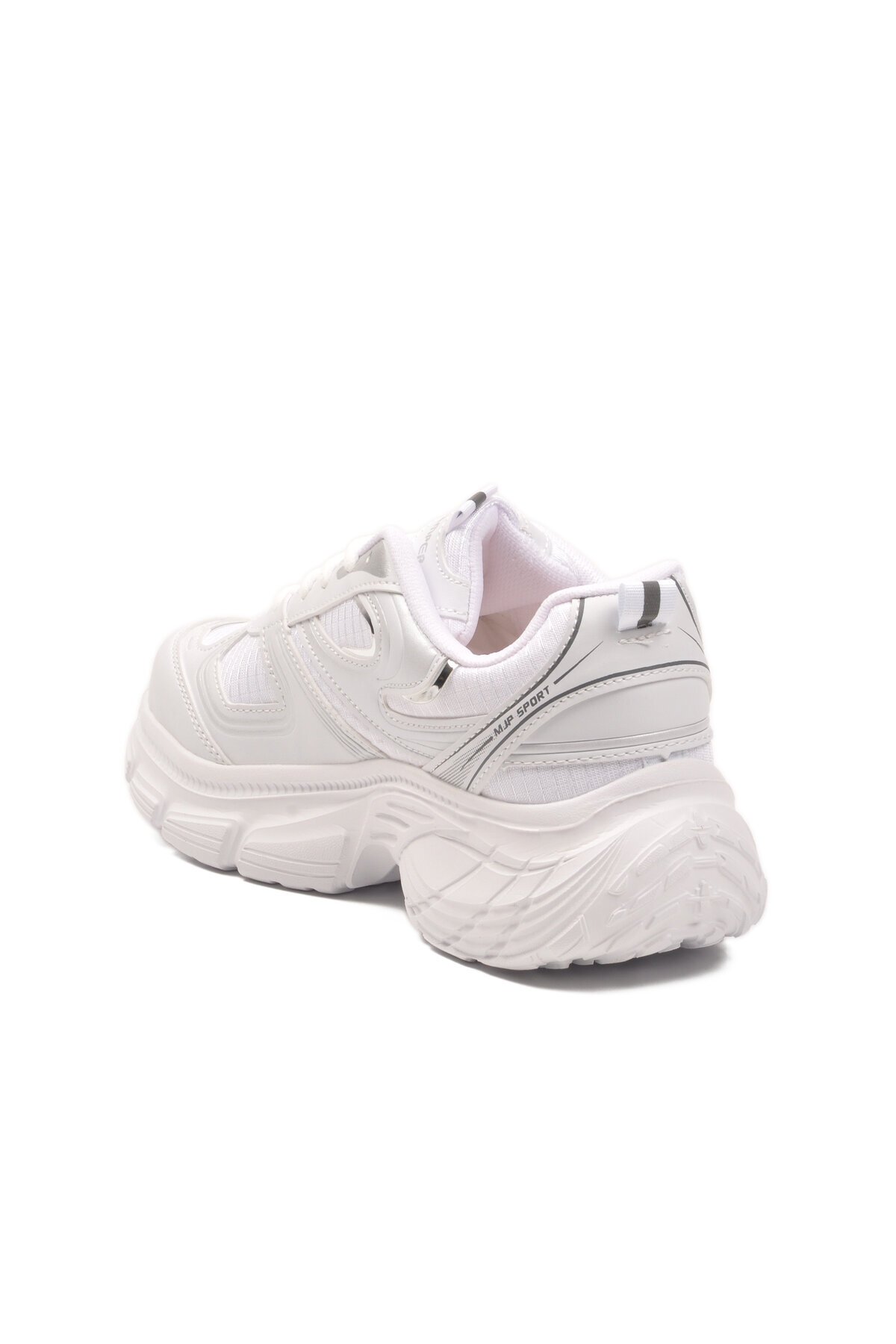 Beyaz Yüksek tabanlı Kadın Spor Ayakkabı 2376 G