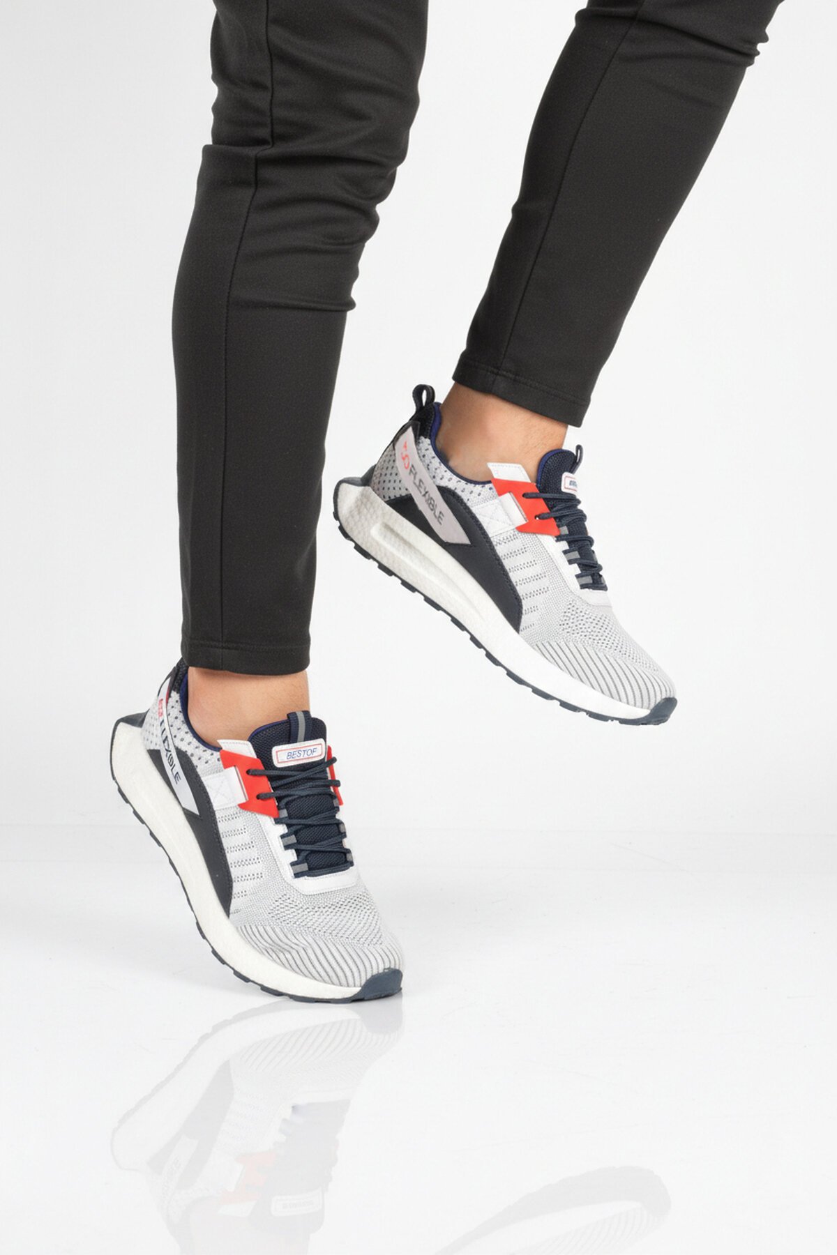 Beyaz Erkek Spor Ayakkabı Bst-654 M