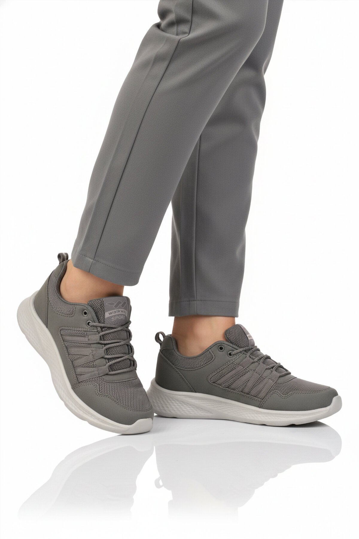 Füme Tekstil Hafif Unisex Spor Ayakkabı 2029 G