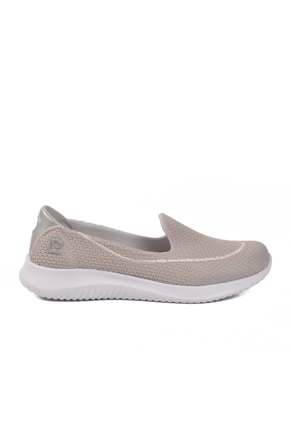 Gri Tekstil Hafif Esnek Kadın Spor Ayakkabı PC-30168 Z