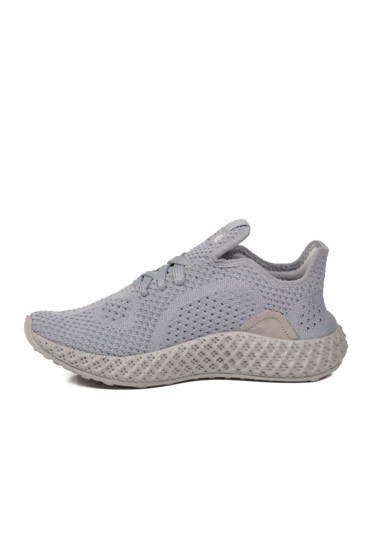 Gri Tekstil Nefes Alan konfor Odaklı Unisex Spor Ayakkabı PC-30680 Z