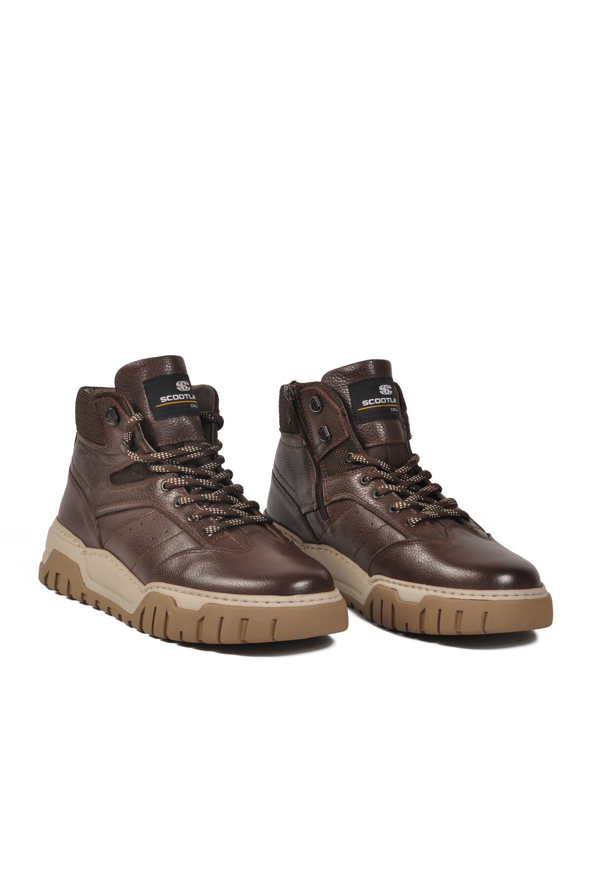 Kahve Hakiki Deri Erkek Bot 152-20404-2 M