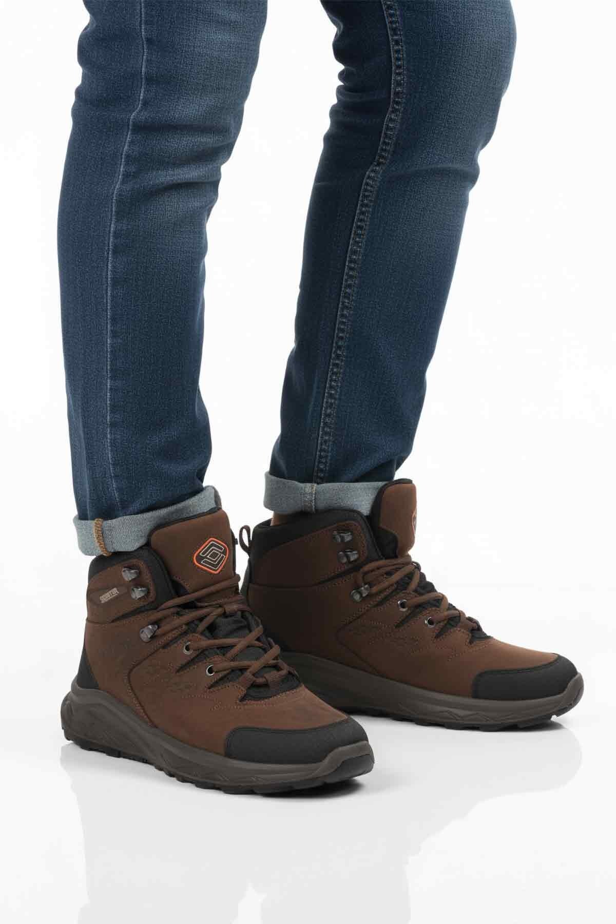 Kahve Nubuk Nubuk Erkek Outdoor Bot M2041 M