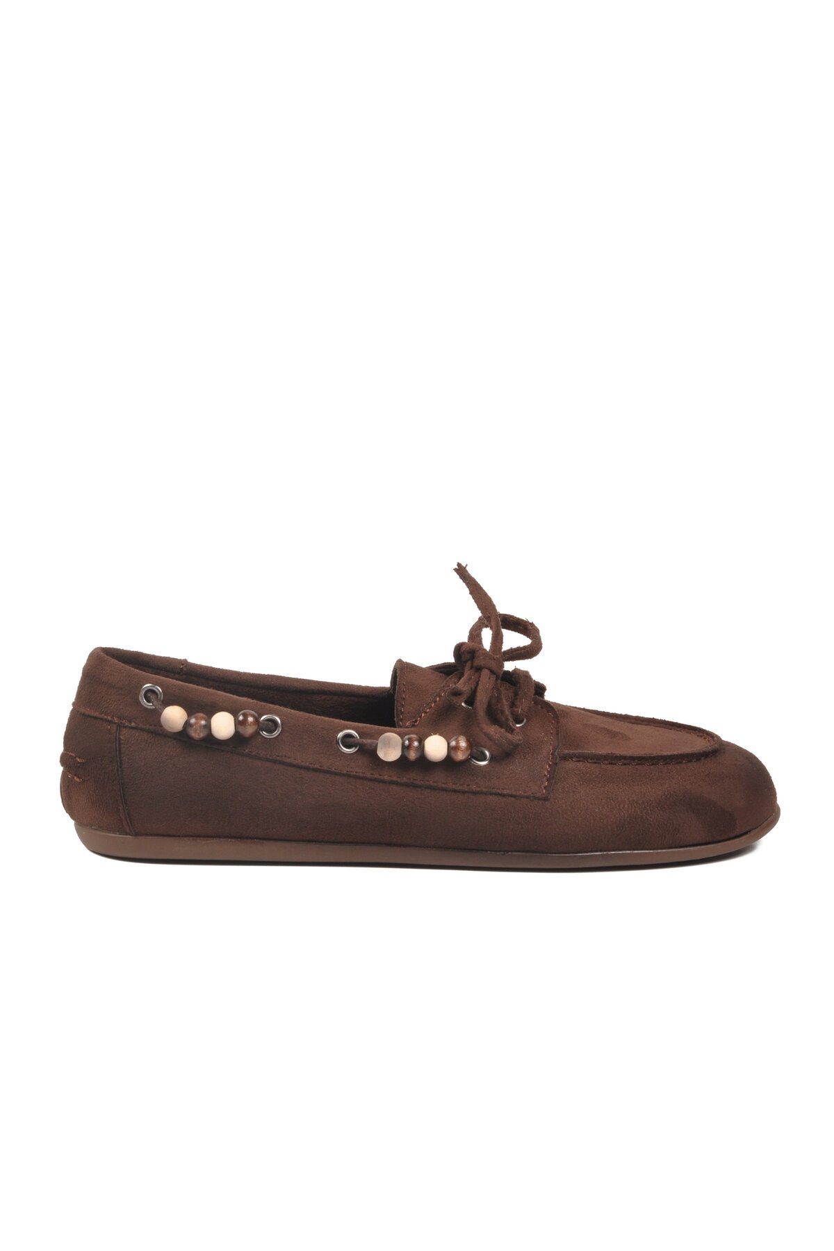 Kahve Süet Kadın Babet 572489 Z