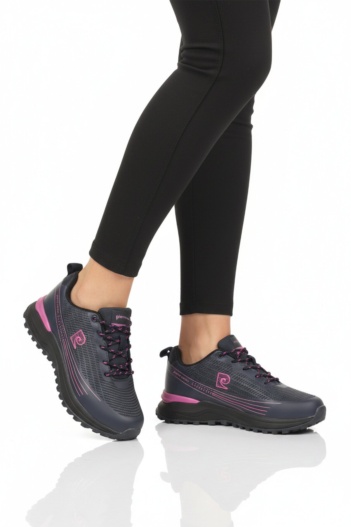 Lacivert Memory Foarm Kadın Spor Ayakkabı PCI-11078 G