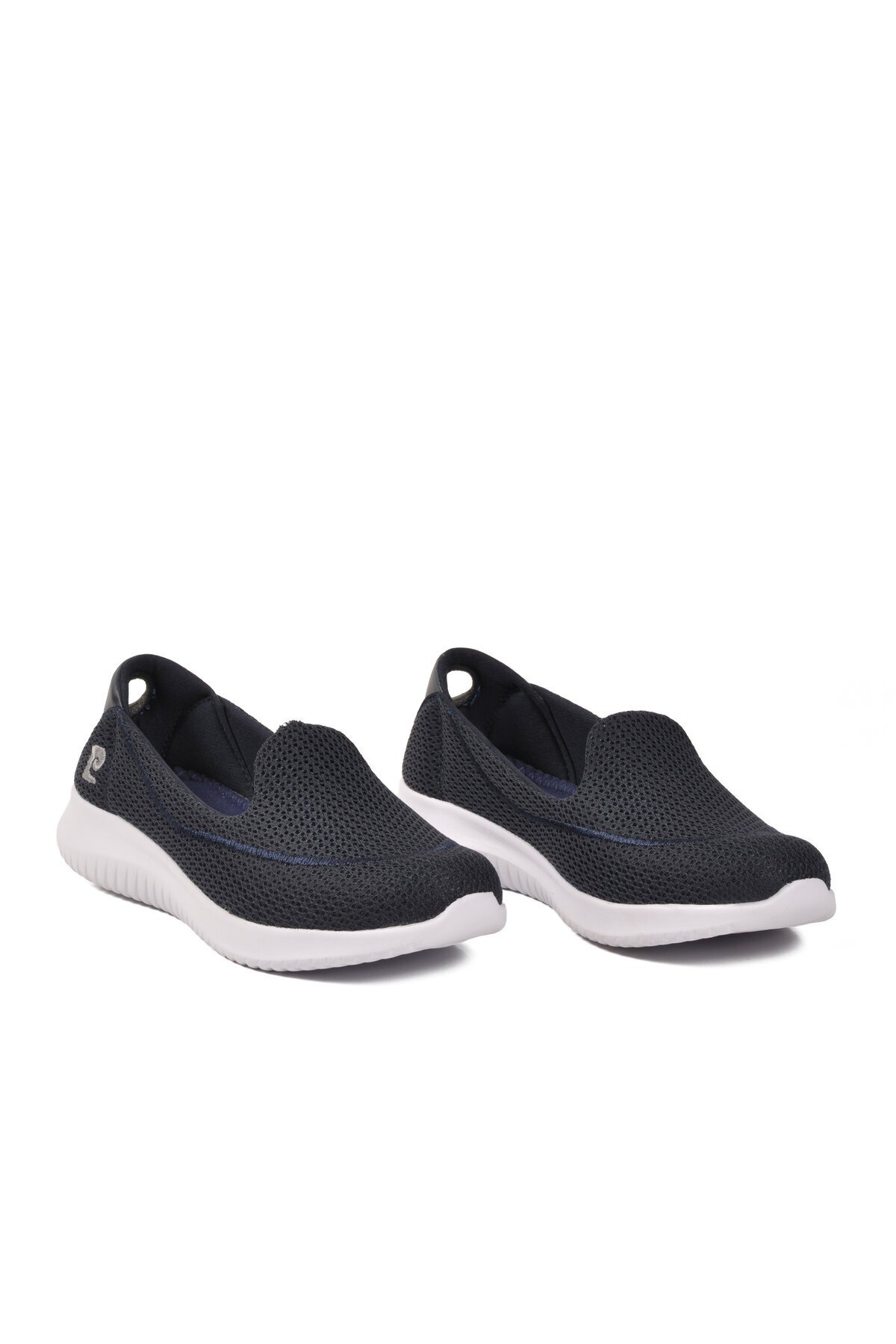 Lacivert Tekstil Hafif Esnek Kadın Spor Ayakkabı PC-30168 Z
