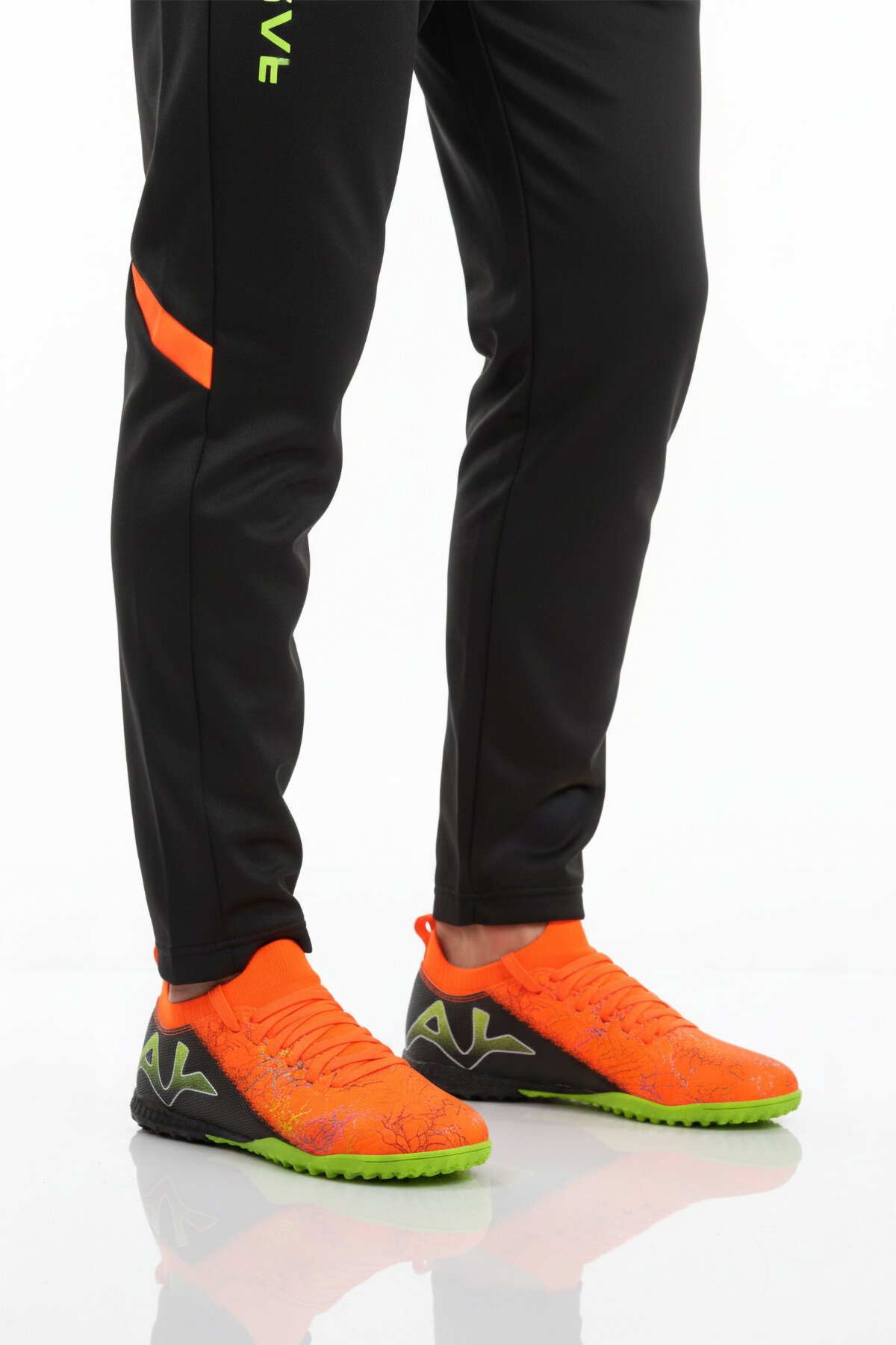 Neon Turuncu-Siyah Erkek Halısaha MH-252-153 M