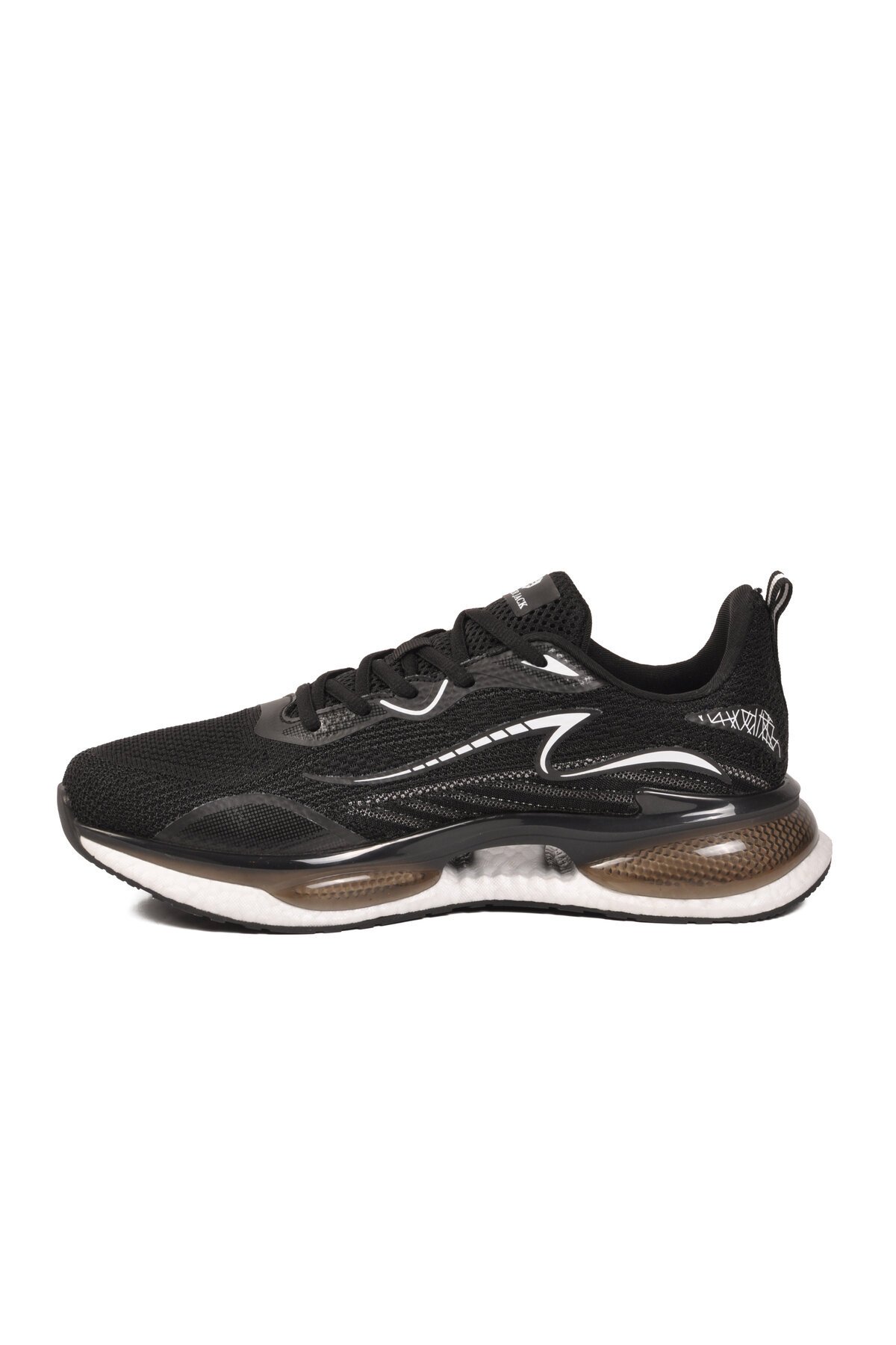 Siyah-Beyaz ComfortSole Taban Erkek Spor Ayakkabı 101 25087-M