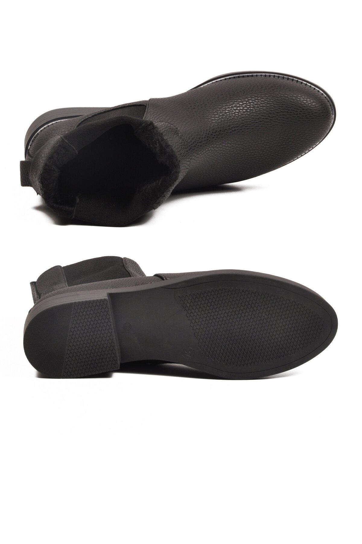 Siyah Floter Kadın Bot PC-55086 Z