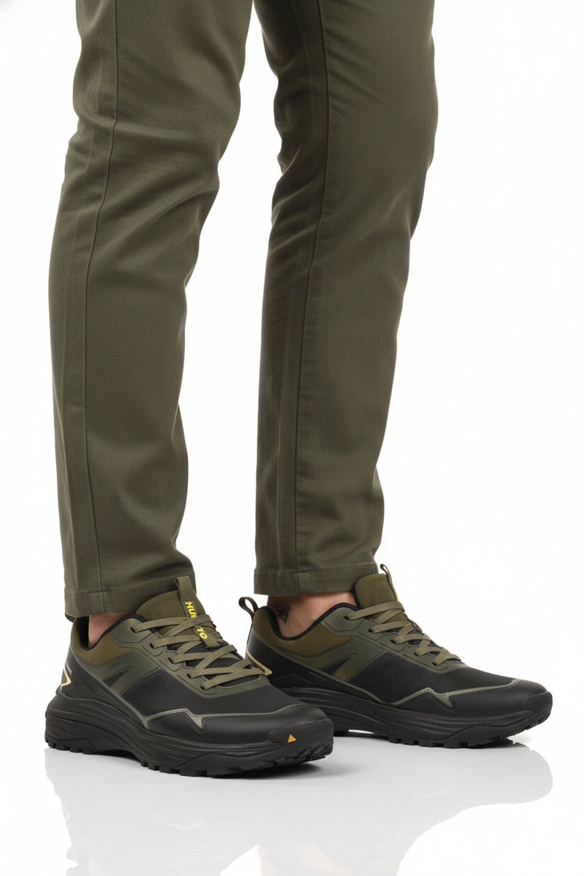 Siyah-Haki Erkek Outdoor Ayakkabı 350497A M