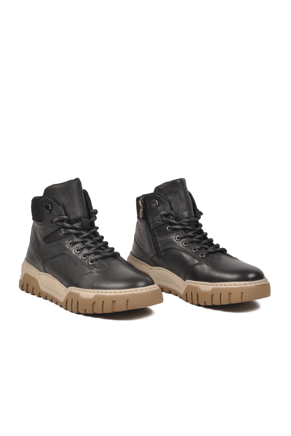 Siyah Hakiki Deri Erkek Bot Marcomen AirBagSole 152-20404-2 M