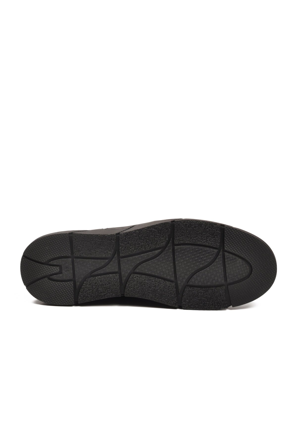 Siyah Hakiki Deri Erkek Günlük Ayakkabı 137 M