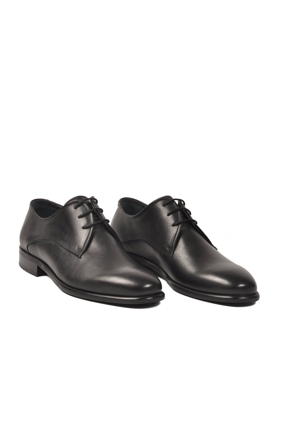 Siyah Hakiki Deri Erkek Günlük Ayakkabı 3265 M