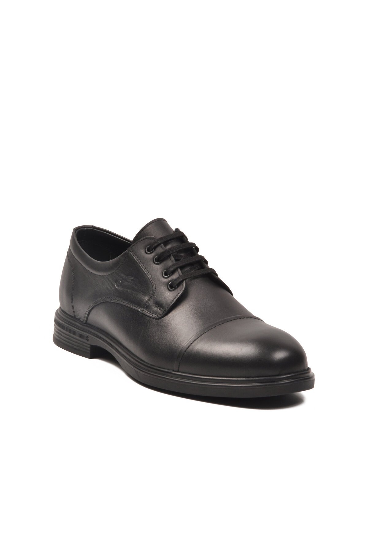 Siyah Hakiki Deri Erkek Klasik Ayakkabı 825501 M