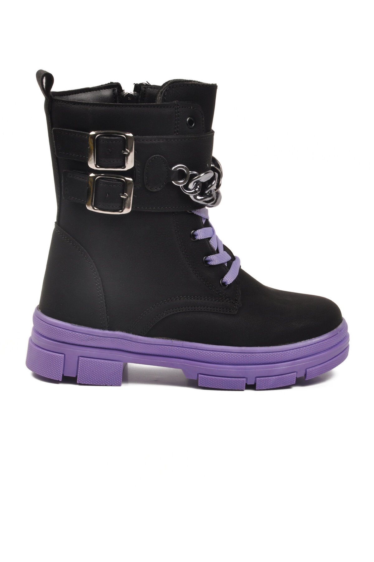 Siyah-Lila Çocuk Bot G-1001 F