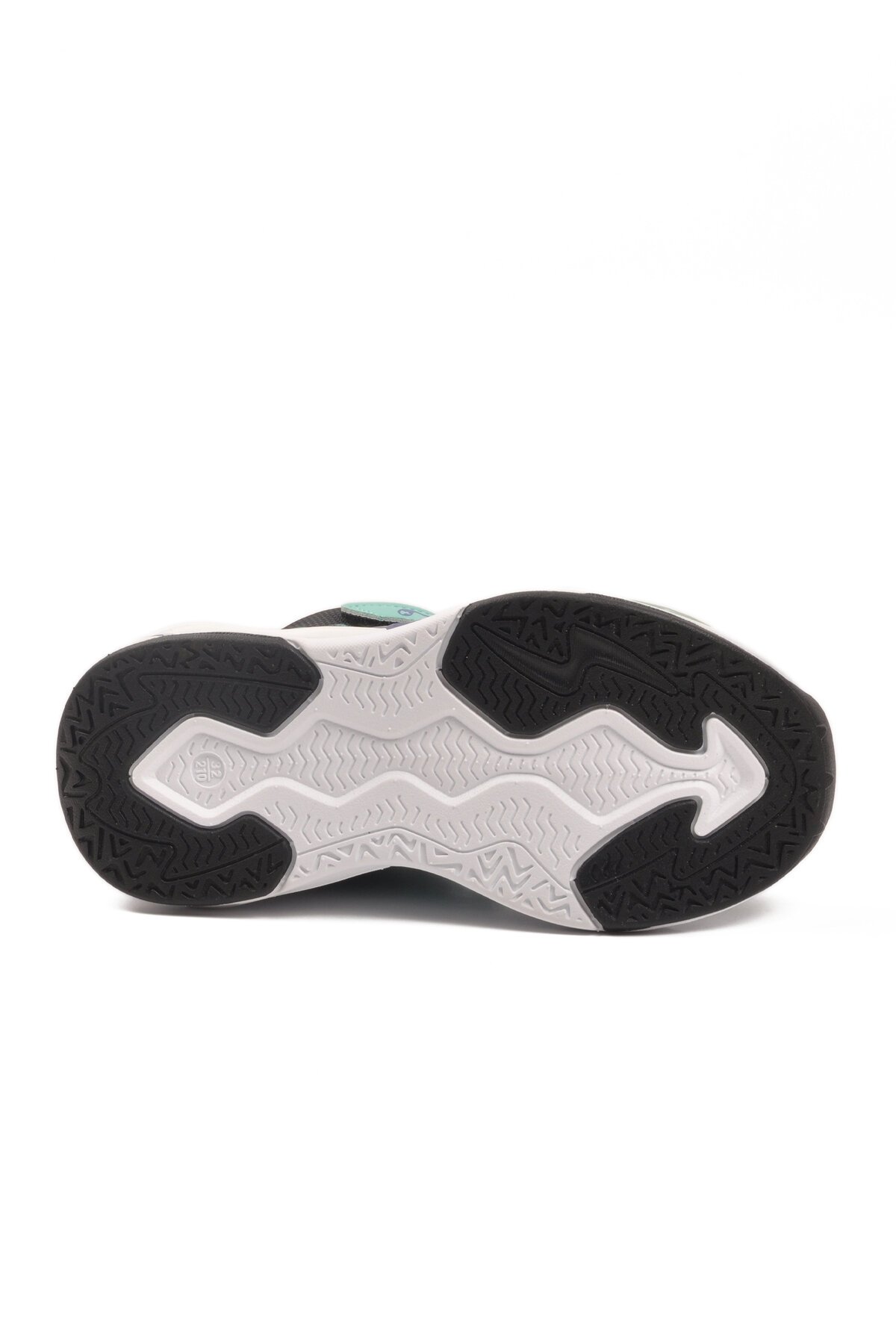 Siyah-Mint Yeşili Çocuk Spor Ayakkabı 161-T5411102 F