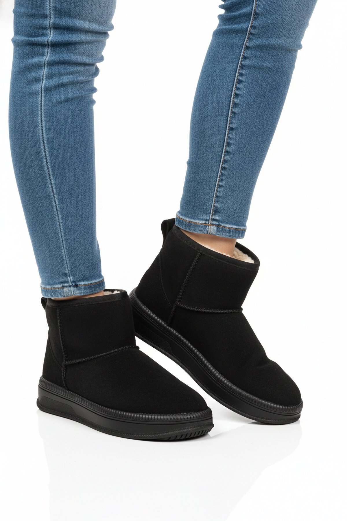 Siyah Nubuk Kadın Bot 25001 Z