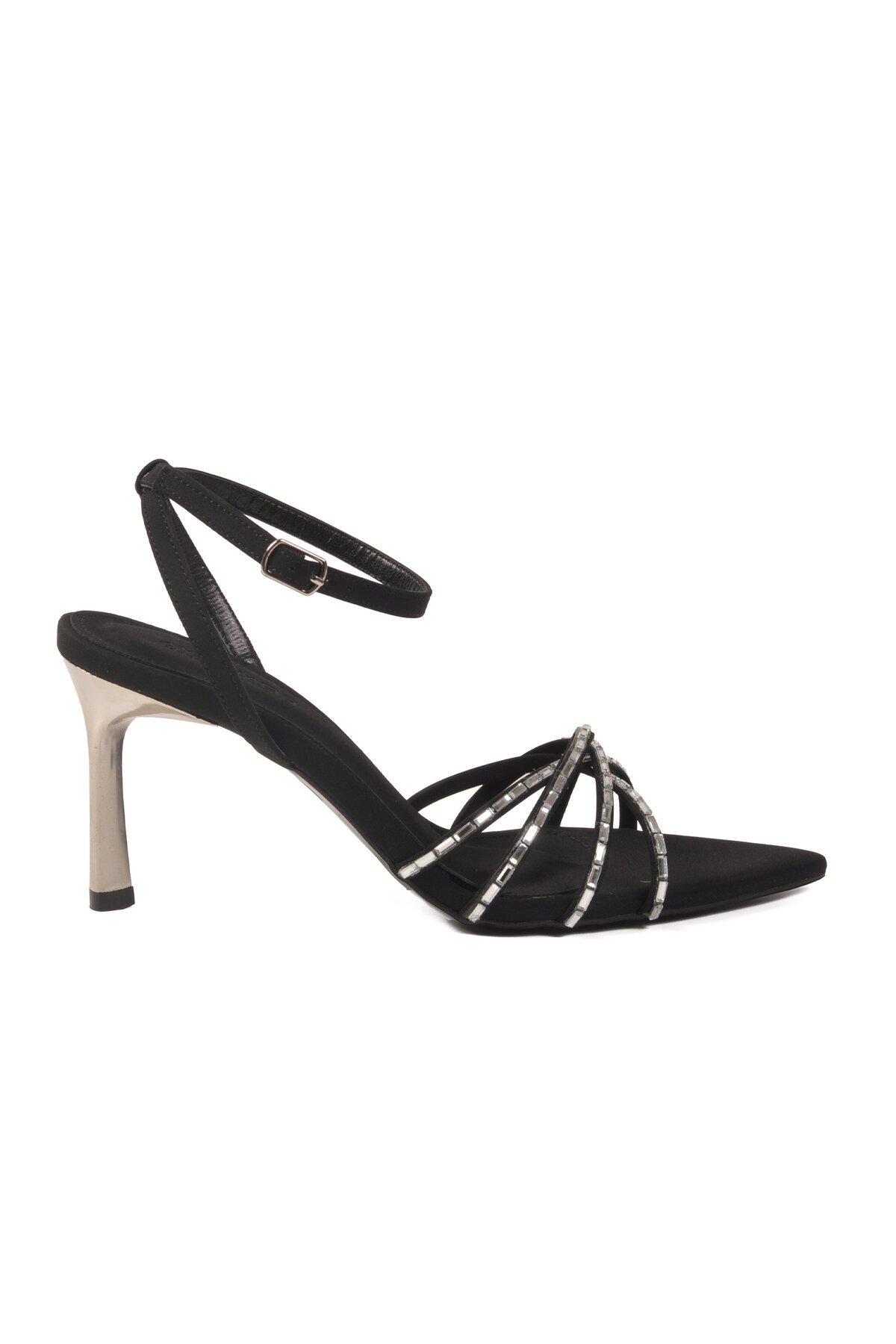 Siyah Kadın Topuklu Ayakkabı 681137 Z