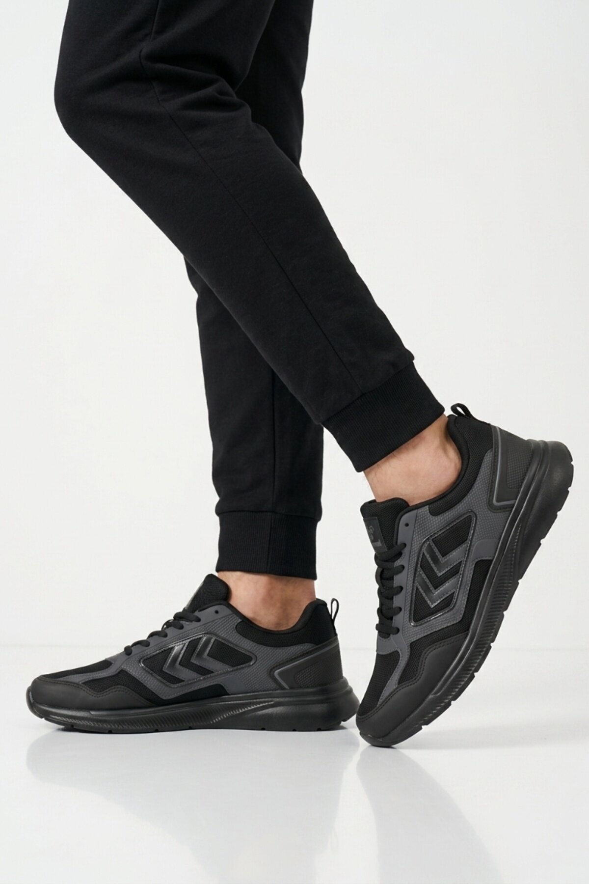 Siyah Rahat Taban Unisex Spor Ayakkabı 900895 Hml II