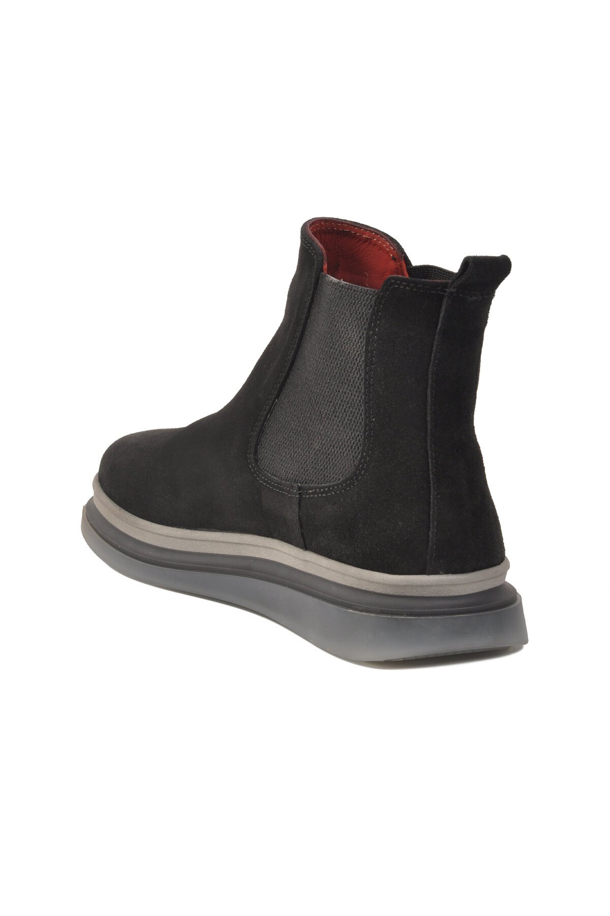 Siyah Süet Hakiki Deri Erkek Bot Marcorossi 153-5545 M