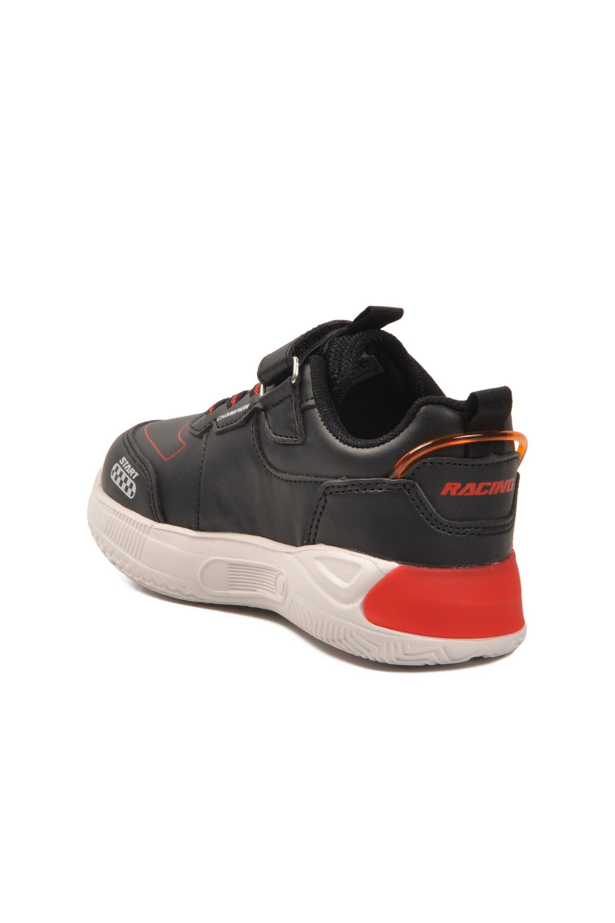 Siyah Çocuk Spor Ayakkabı Racing P