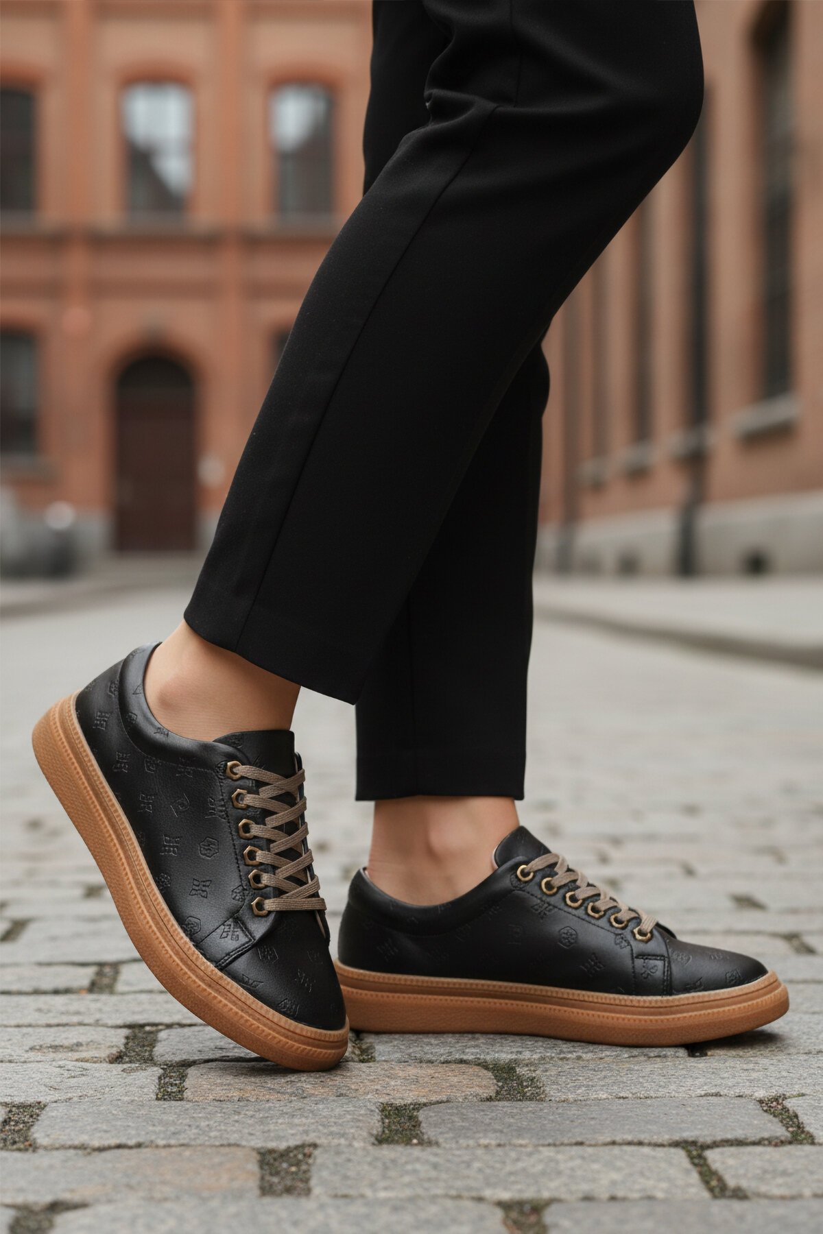 Siyah Kadın Günlük Ayakkabı PC-55071 Z